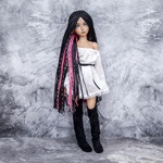 Photo of Парик "Черно-розовый" 6-7 Minifee (17см)