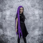 Photo of Парик "черно-фиолетовый" SD 7-8-9