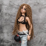 Photo of Парик "карамель" гофре SD (размеры 7-8-9)