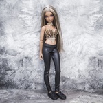 Photo of Парик "Латте" со стразами Парик подходит куклам Minifee Минифи и похожих