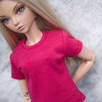 Photo of Футболка малиновая