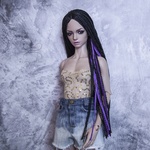 Photo of Парик "Черный+фиолетовый" SD 7-8-9