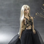 Photo of Корсаж черный с золотом для Fashion Royalty