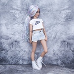 Photo of Парик "Нежная радуга" 6-7 Minifee (17см)