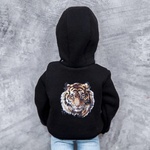 Photo of Худи с капюшоном черный - тигр