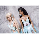 Photo of Корсаж Бабочка - мята/розовый для Nu Face