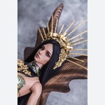 Photo of Деревянный Трон "Бабочка" с подушками