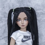 Photo of Парик "Черный" 6-7 Minifee (17см)