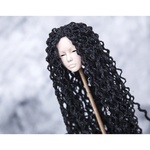 Photo of Парик Черный Гофре 4-5