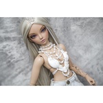 Photo of Корсаж Волна - белый голографик - A (Small) bust