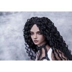 Photo of Парик "черный" гофре 5-6 Iple Fid 14.5см