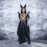 Photo of Парик "Черный" с рожками SD 7-8-9