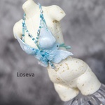 Photo of Корсаж "бабочка аквамарин"