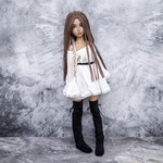 Photo of Парик "Коричневый  блонд" 6-7 Minifee (17см)