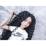 Photo of Парик "черный" гофре 6-7 Minifee 17см