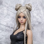 Photo of Парик "Блонд+Черный" SD (размеры 7-8-9)