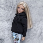 Photo of Худи с капюшоном черный - тигр