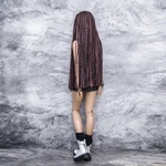 Photo of Парик "Розово-коричневый с малиновым" SD (размеры 7-8-9)