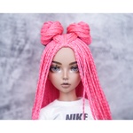 Photo of Парик "Розовый Неон" 6-7 Minifee (17см)