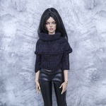 Photo of Свитер т. фиолетовый