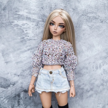 Photo of Свитер с блестящими нитями