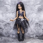 Photo of Юбка "Феечка" - черная с цветочком