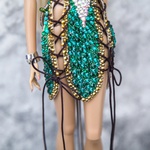 Photo of Платье - изумруд для Fashion Royalty