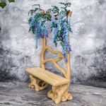 Photo of Скамья с глицинией