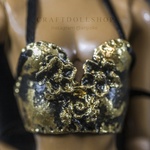 Photo of Корсаж черный с золотом для Fashion Royalty NuFace