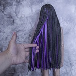 Photo of Парик "Черный+фиолетовый" SD 7-8-9