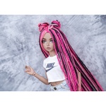 Photo of Парик "Розово-черный" 6-7 Minifee (17см)