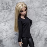 Photo of Лонгслив черный