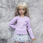 Photo of Лонгслив св. фиолетовый