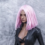 Photo of Парик "розовый" 5-6 Iple Fid 14.5см