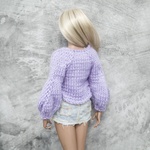 Photo of Кофта фиолетовая без застежки