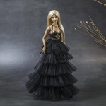 Photo of Корсаж черный с золотым для Fashion Royalty