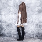 Photo of Парик "2 тона коричневых" 6-7 Minifee (17см)