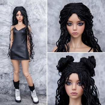 Photo of Парик "Черный" Волна SD (размеры 7-8-9)