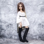 Photo of Парик "Коричневый-блонд" омбре 6-7 Minifee (17см)