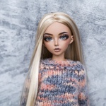 Photo of Свитер оранжево-серый