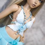 Photo of Корсаж "бабочка аквамарин"