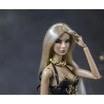 Photo of Корсаж черный с золотым для Fashion Royalty