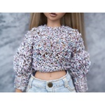 Photo of Свитер с блестящими нитями