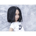 Photo of Парик "Черный" 6-7 Minifee 17см