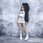 Photo of Парик "Черный" 6-7 Minifee (17см)