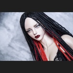 Photo of Парик "черный+красный" SD 7-8-9