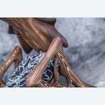 Photo of Деревянный Трон "Бабочка" с подушками