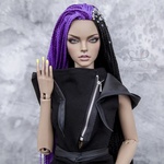 Photo of Парик "черно-фиолетовый" SD 7-8-9