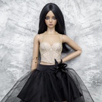 Photo of Корсаж Нюд с золотом и жемчугом