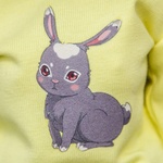 Photo of Лонгслив желтый с зайчиком